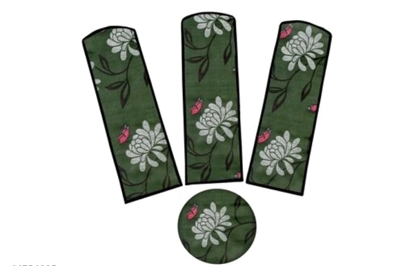 STYLISTA Waterproof & Dustproof Three Blade Ceiling Fan Cover with Velcro Enclosure Set of 1 Fan Cover - Free Size, Green, PVC, pack of1